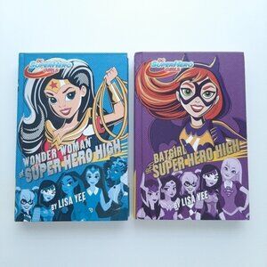 Dc Superhero Girls Hardcover Chapter Books Batgirl Wonder Woman By Lisa Yee